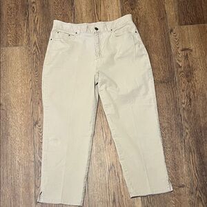 Jones New York Signature Petite Khaki Pants